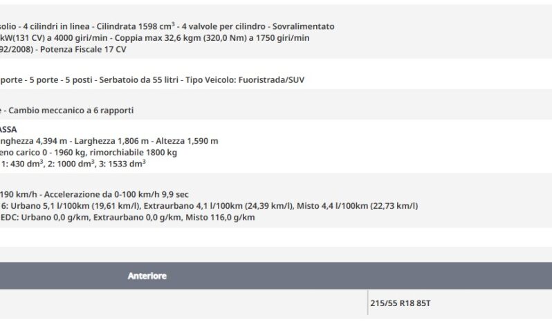 
								NISSAN QASHQAI 1.6 dCi Nera 2WD N-Connecta pieno									